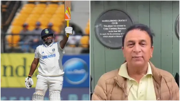 Sunil Gavaskar, Sarfaraz Khan