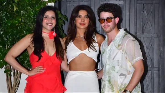 Priyanka Chopra- nick Jonas- Mannara Chopra