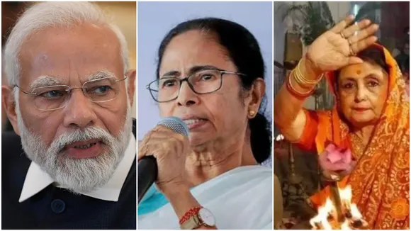 TMC files complaint against Modi and Krishnanagar BJP candidate Amrita Roy in EC on allegations of violation of MCC lok Sabha Poll 2024 , নির্বাচনী বিধিভঙ্গের অভিযোগে প্রধানমন্ত্রী মোদী ও কৃষ্ণনগরের বিজেপি প্রার্থী অমৃতা রায়ের বিরুদ্ধে নির্বাচন কমিশনে নালিশ তৃণমূলের