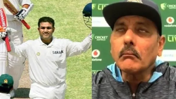 Virender Sehwag, Ravi Shastri, Test opener, Team India