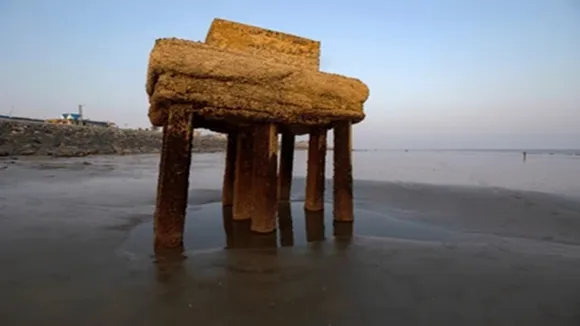 know the actual fact of mysterious structure at digha sea beach