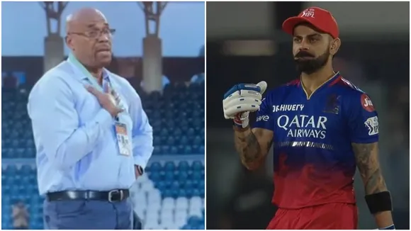 Ian Bishop, Virat Kohli