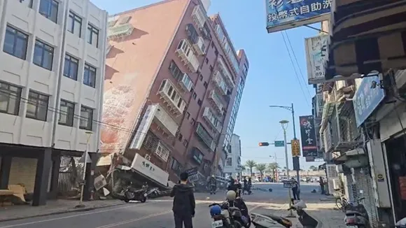 Strong 7.2 magnitude quake rocks Taiwan