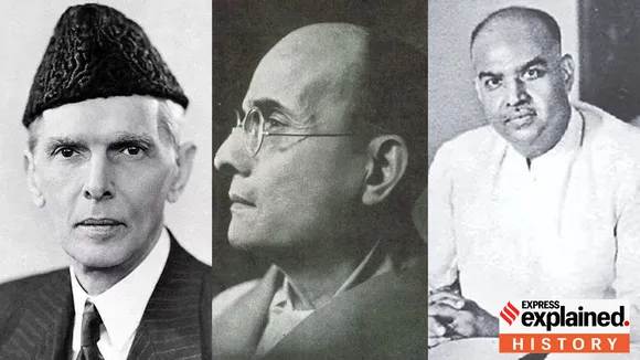 MA Jinnah, VD Savarkar, SP Mookerjee