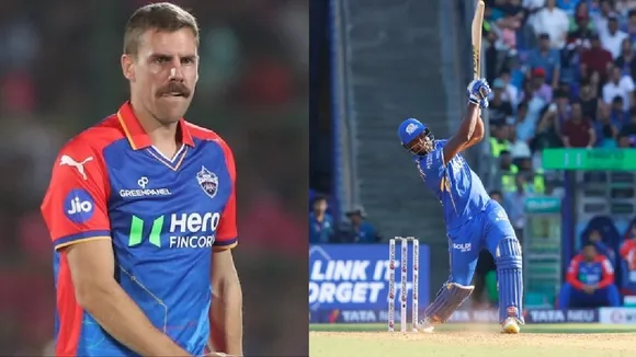 mi vs dc, ipl 2024 most expensive spell, anrich nortje, romario shepherd