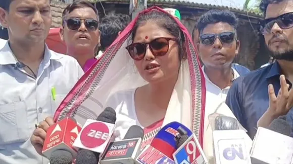 Jadavpur tmc candidate sayani ghosh campaign for lok sabha polls 2024