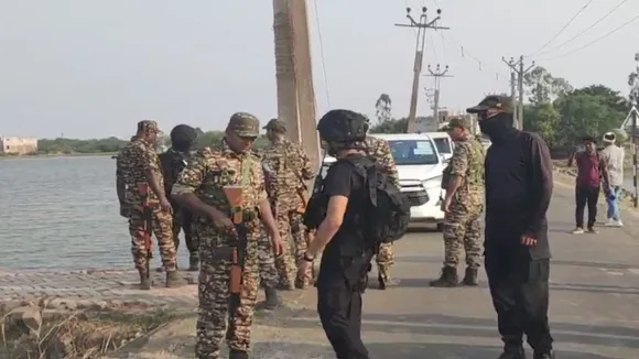 NSG Commando in Sandeshkhali