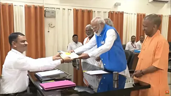 PM Narendra Modi, Modi files nomination in Varanasi