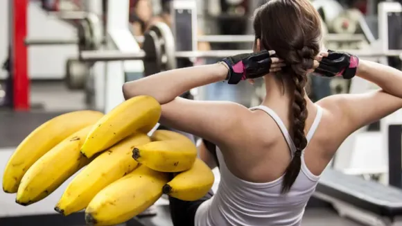 Banana after workout