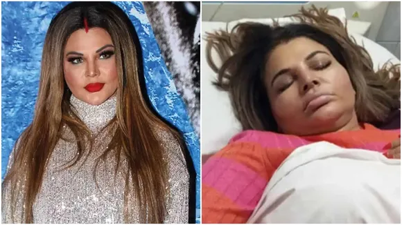 actress rakhi sawant is in hospital with tumor bollywood