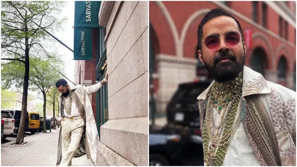 Sabyasachi Mukherjee becoming the first designer from india walk in met gala