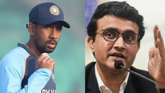 Sourav Ganguly, Wridhhiman Saha