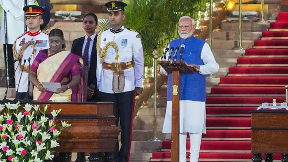 PM Narendra Modi Swearing-in Ceremony Live Updates: শপথ নিলেন মোদী