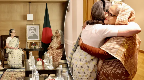 Sheikh Hasina meets Sonia Gandhi