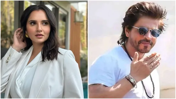 sania mirza, shah rukh khan, sania and shah rukh, sania mirza biopic, sania mirza hajj, sania mirza with shah rukh, সানিয়া, শাহরুখ