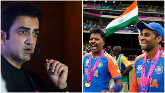 Gautam Gambhir, Hardik Pandya, Suryakumar Yadav, গৌতম গম্ভীর, হার্দিক পান্ডিয়া, সূর্যকুমার যাদব,