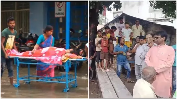 Old Malda and English Bazar Municipality areas suffer from water logging due to rain, বৃষ্টিতে জলমগ্ন পুরাতন মালদা ও ইংরেজবাজার পুরসভার একাধিক ওয়ার্ড