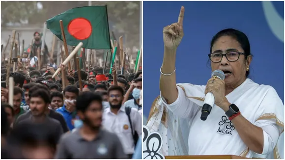 21 July TMC Martyrs Day Rally Mamata Banerjee on 2024 Bangladesh quota reform movement, তৃণমূলের শহিদ সভা, মমতা বন্দ্যোপাধ্যায়, বাংলাদেশ কোটা আন্দোলন