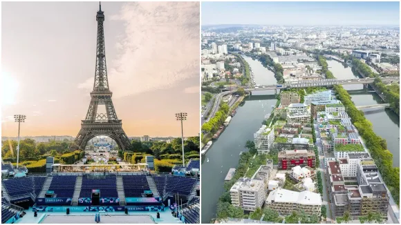 Paris 2024, Olympic Village, প্যারিস, অলিম্পিক ভিলেজ,