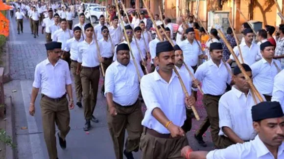 RSS, Route March, আরএসএস, রুটমার্চ