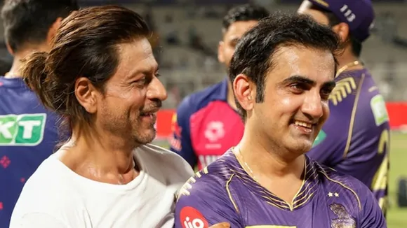 Shahrukh Khan, Gautam Gambhir, শাহরুখ খান, গৌতম গম্ভীর,