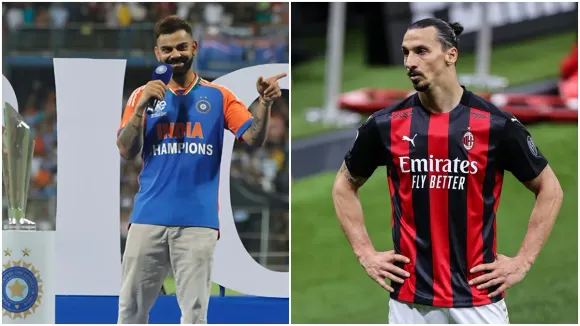 Virat Kohli, Zlatan Ibrahimovic, বিরাট কোহলি, জলাতান ইব্রাহিমোভিচ,