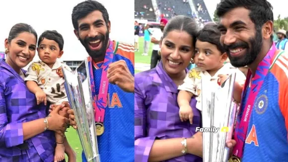 Bumrah wife sanjana Ganesan