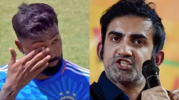 Hardik Pandya, Gautam Gambhir, হার্দিক পান্ডিয়া, গৌতম গম্ভীর,