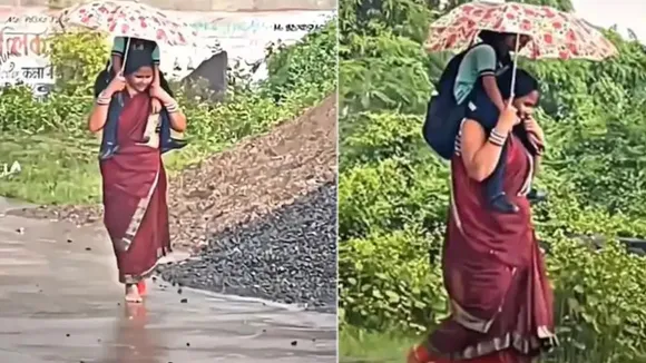 Emotional Viral Video, Mother Kid Video, Viral Video News, Mother Carrying kid, Trending Video, Emotional Viral Video, Mother kid Clip"