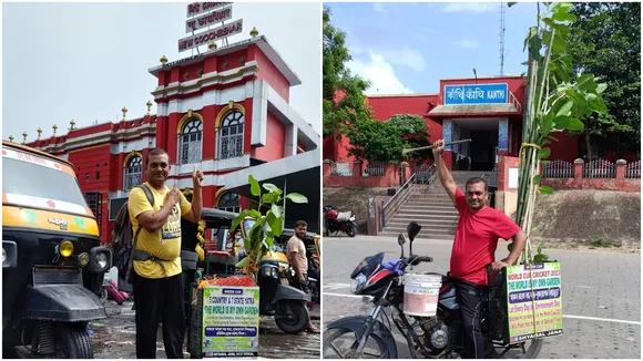 "Purba Medinipur, purba medinipur news, Purba Medinipur latest news, tree plantaion, tree plantation program, Purba Medinipur trending news, জাতির কল্যানে প্রাণপাত, পাঁচ হাজার বৃক্ষরোপণের স্বপ্নপূরণে নজির বাংলার শিক্ষকের, কাঁথি, শ্যামন জানা,বটবাবা"