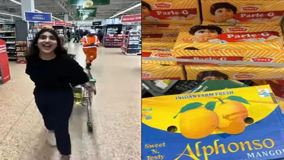 indian girl show prices of indian food items in london supermarket gets trolled viral video