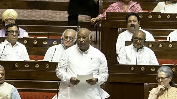 Rajya Sabha, Kharge, রাজ্যসভা, খাড়গে,