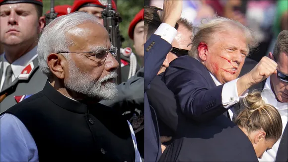 trump shooting, modi