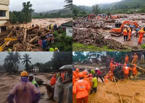 Wayanad, Wayanad landslide, hill slide in Wayanad