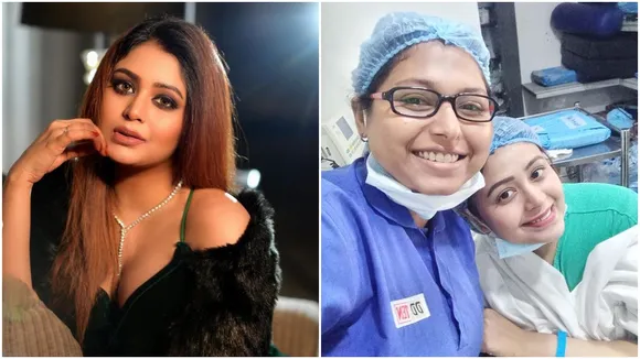 Ritabhari Chakraborty shared her OT days post with a nurse fan tollywood news