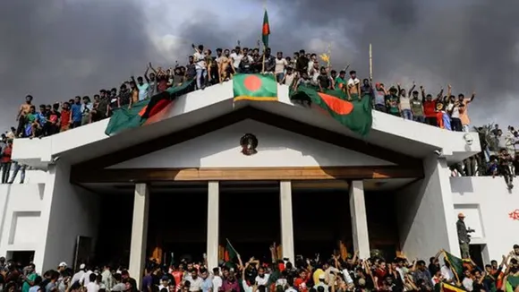 Gana Bhavan, Sheikh Hasina, Bangladesh Protests