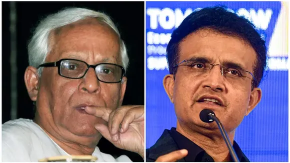 Buddhadeb Bhattacharjee, Sourav Ganguly, বুদ্ধদেব ভট্টাচার্য, সৌরভ গাঙ্গুলি,