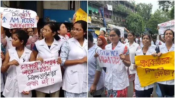 rg kar medical college hospital doctors death protest of junior doctors in kolkata and districts govt hospitals, আরজি কর কাণ্ড, চিকিৎসকের মৃত্যু