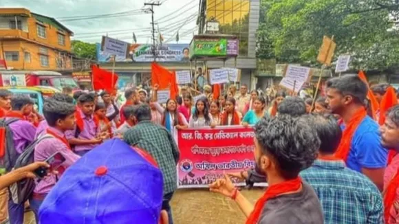 ABVP Swasthya Bhawan Abhiyan to protest against RG Kar case, আরজি কর, স্বাস্থ্য ভবন অভিযান, এবিভিপি