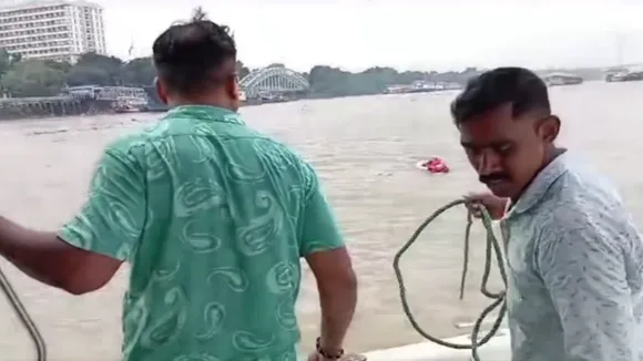 River Traffic Police saved womans lif