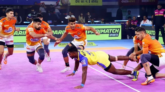 Tamil Thalaivas vs Puneri Paltan PKL 11 match 11 Results in tamil 