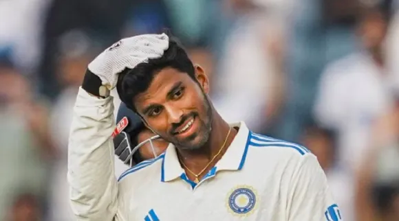 Washington Sundar spins out New Zealand 2nd Test Pune Tamil News 