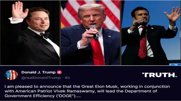 trumph ,elon musk, america