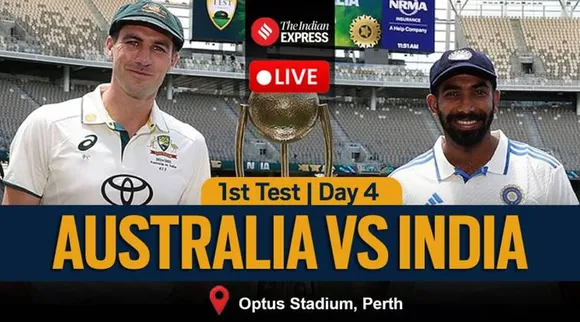 India Vs Aus Test Match4th Day