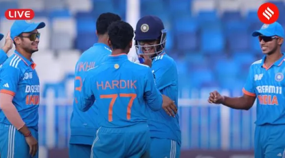  India vs United Arab Emirates U19 Asia Cup 2024 LIVE Cricket Score ind u19 vs uae u19 today t20 match live scorecard online in tamil