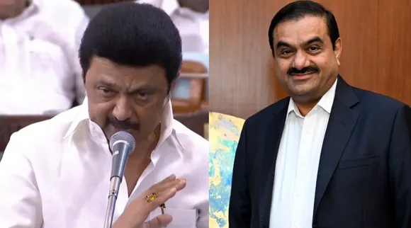  TN  Chief Minister MK Stalin denies meeting Adani in Assembly Tamil News