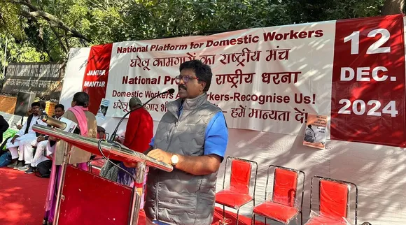 Ravikumar delhi protest