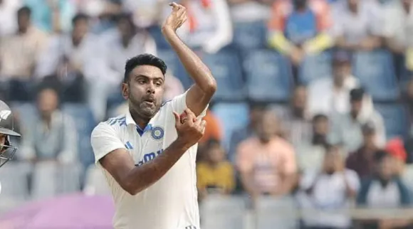 Ashwin bowling
