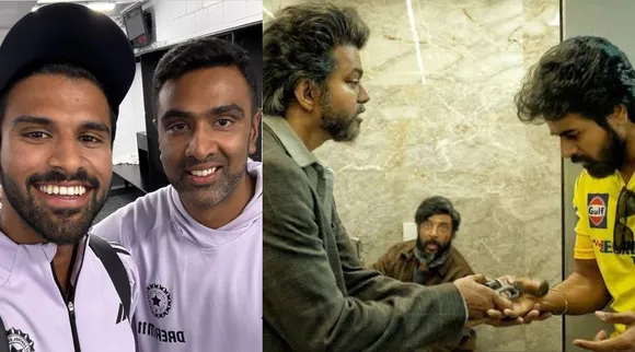 Ashwin re created the GOAT scene in real life with Washington Sundar Tamil News