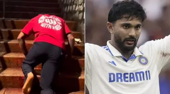 Nitish Kumar Reddy Indian cricketer Climbs Tirupati Stairs On Knees Border Gavaskar Trophy Australia Tamil News
